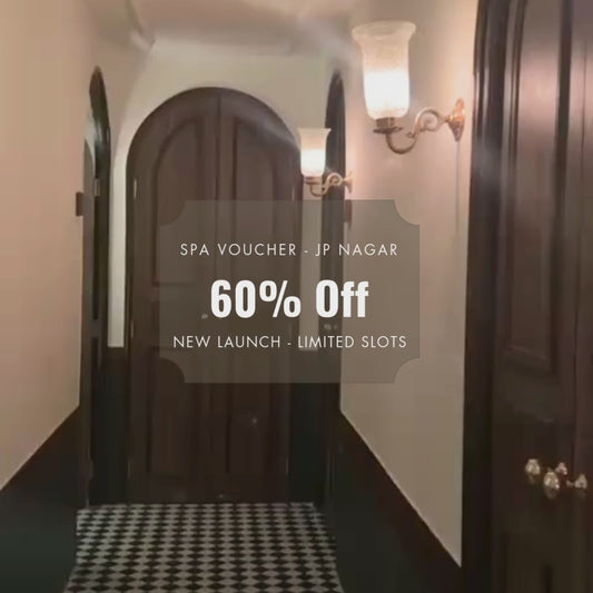 Spa Meraki Voucher 60% Off - JP Nagar